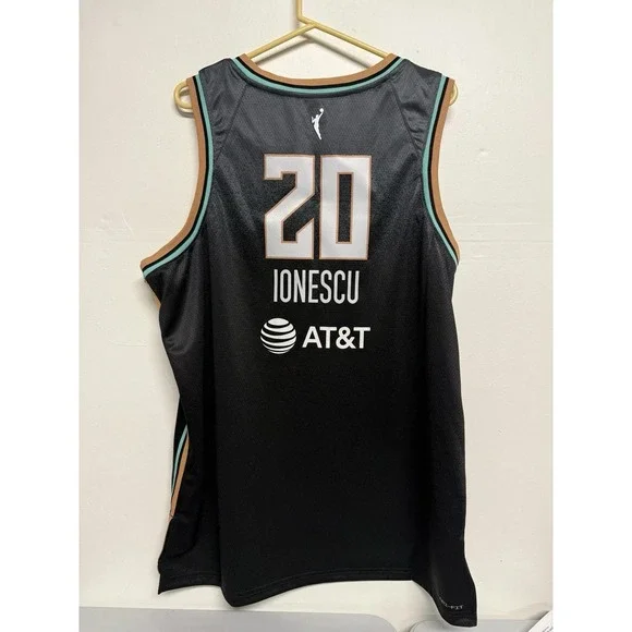Nike New York Liberty Sabrina Ionescu 20 Explorer Edition Basketball Jersey XL - Picture 2 of 8